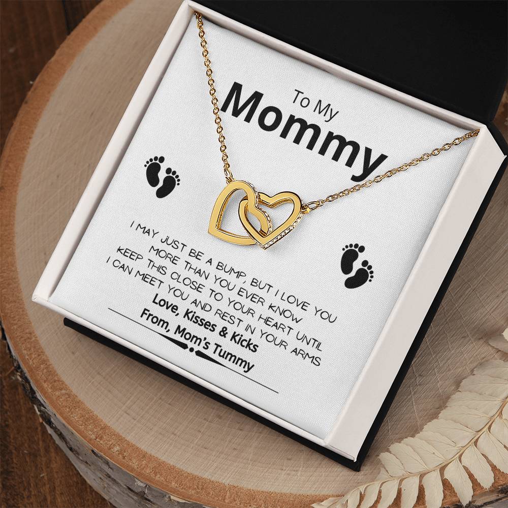 To My Mommy: From The Bump Interlocking Hearts