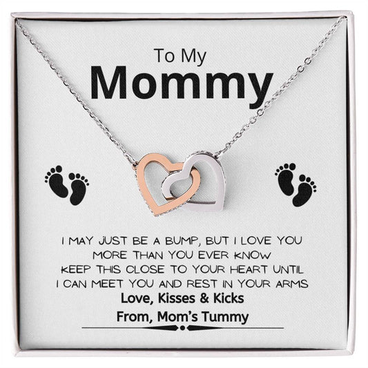 To My Mommy | I May Just Be a Bump, But I Can't Wait To Meet You |  Love, Kisses & Kicks | From Mom's Tummy