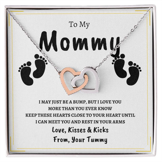 To My Mommy | May Just Be a Bump, But I Can't Wait To Meet You | Love, Kisses & Kicks | From Your Tummy