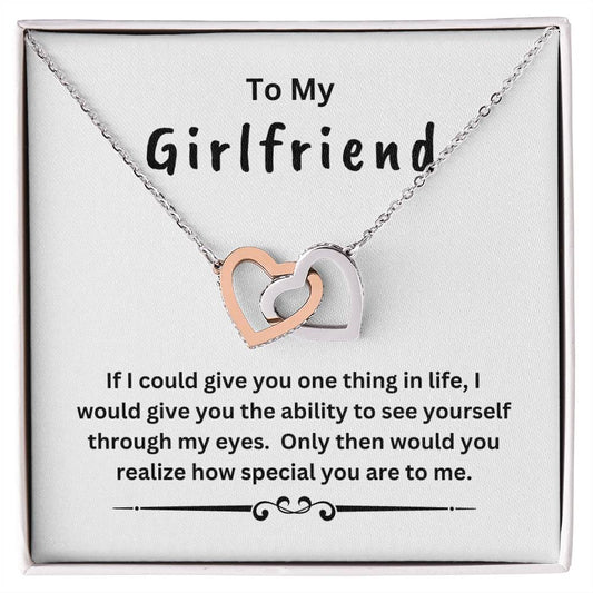 To My Girlfriend | You Are Special To Me | Everlasting Love Necklace.