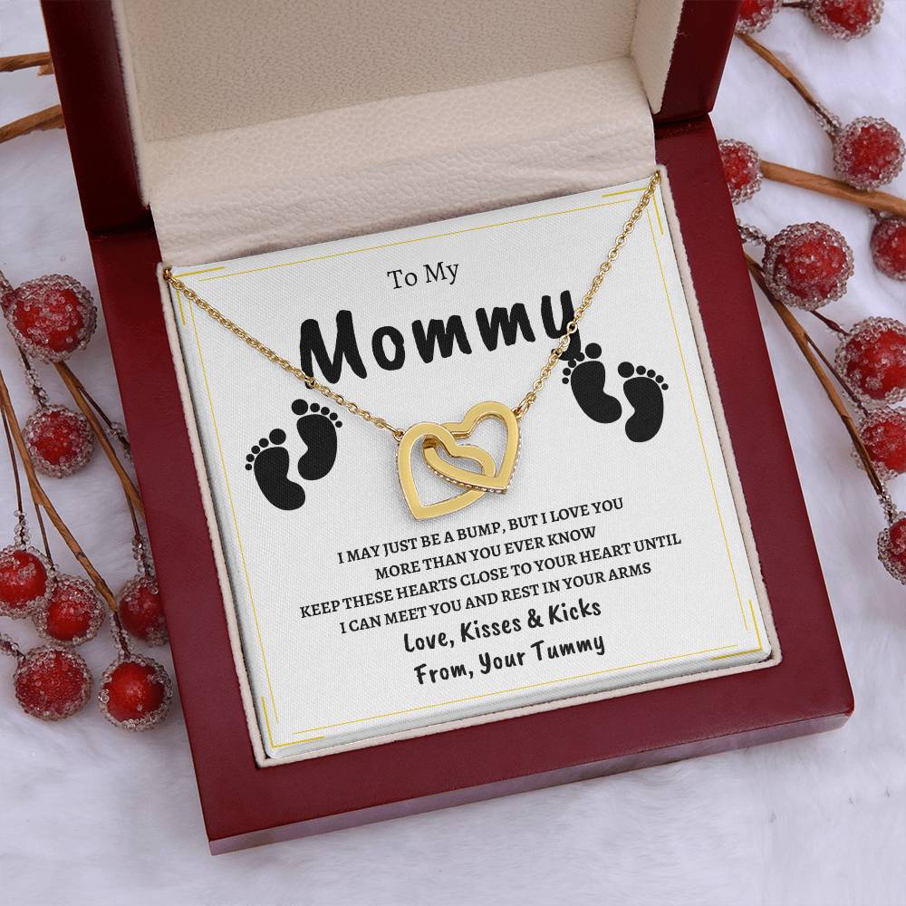 To My Mommy | May Just Be a Bump, But I Can't Wait To Meet You | Love, Kisses & Kicks | From Your Tummy