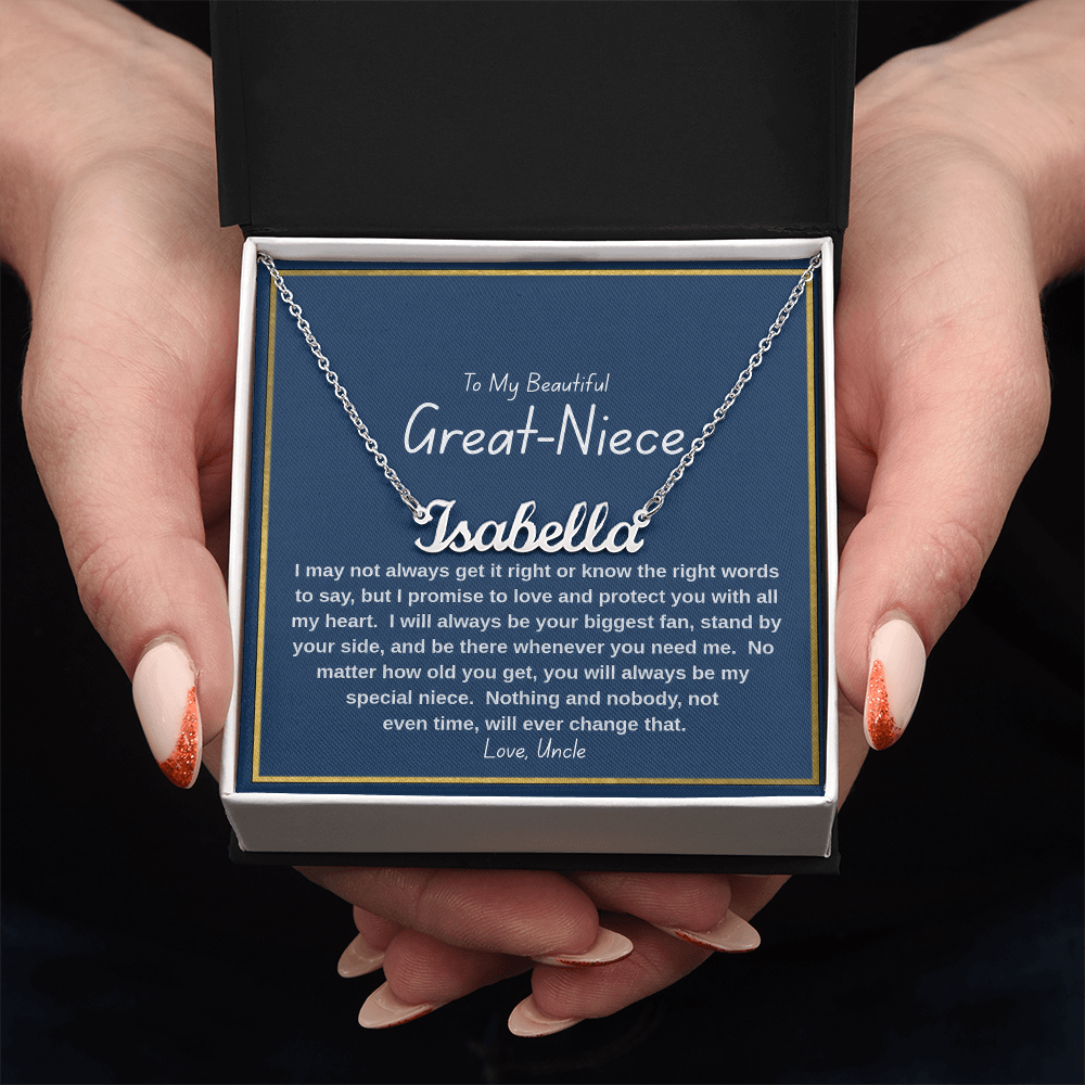To My Beautiful Great-Niece | Love from Uncle