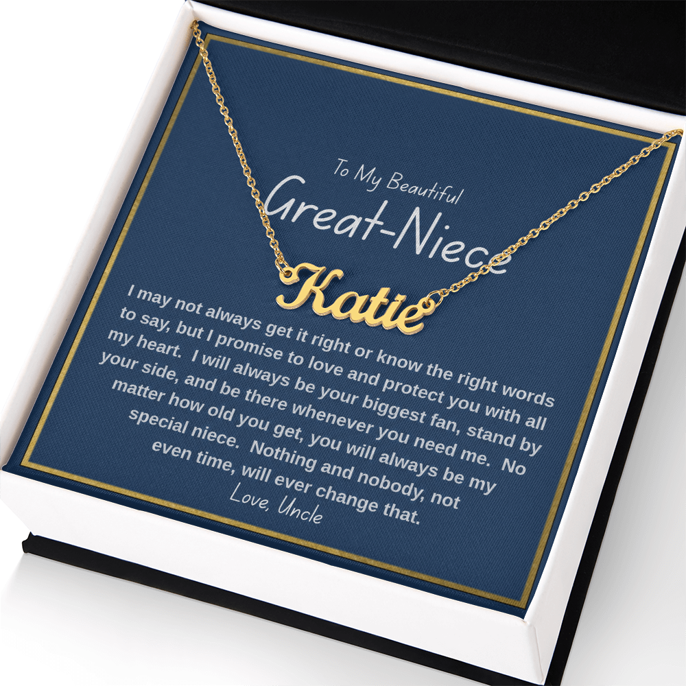 To My Beautiful Great-Niece | Love from Uncle