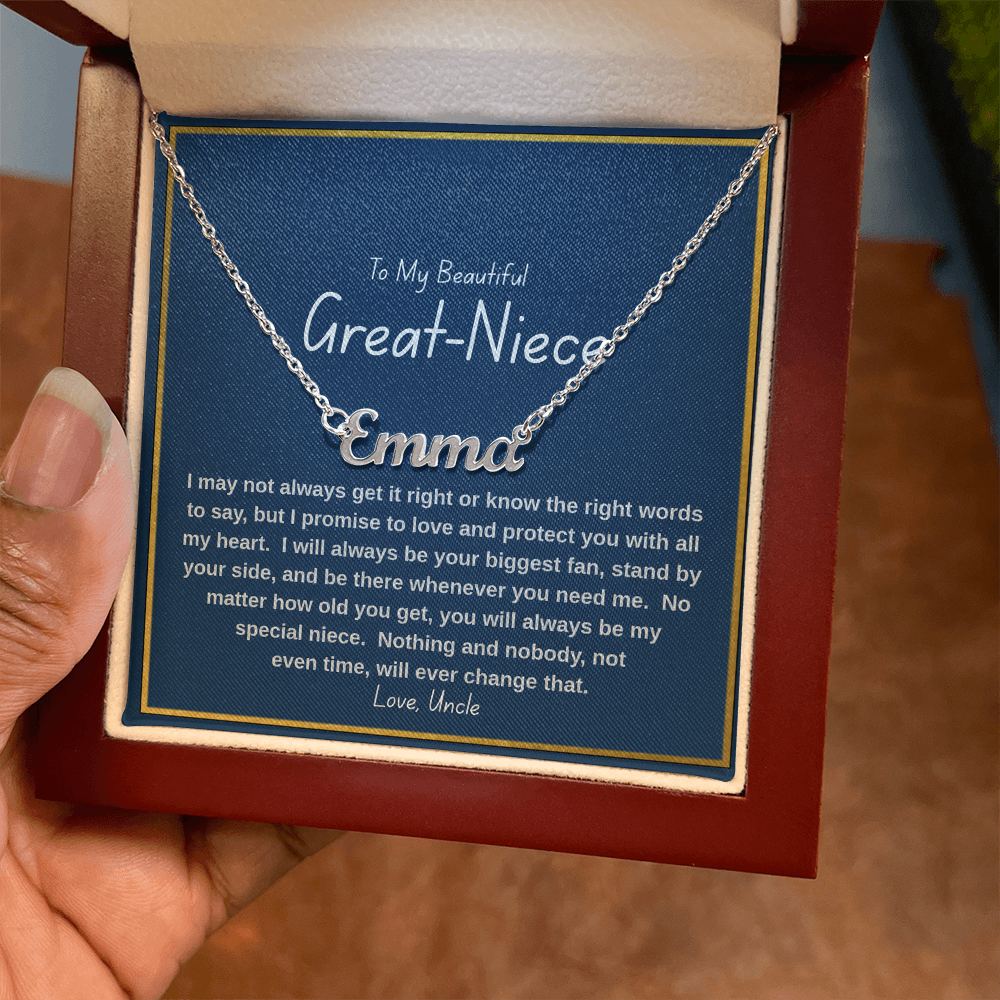 To My Beautiful Great-Niece | Love from Uncle