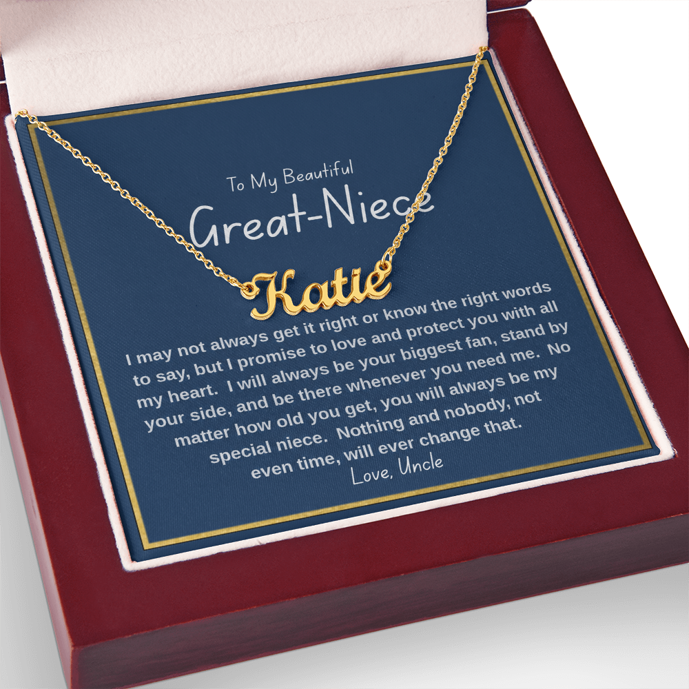 To My Beautiful Great-Niece | Love from Uncle