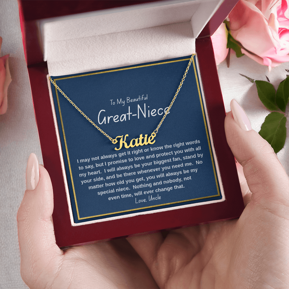 To My Beautiful Great-Niece | Love from Uncle