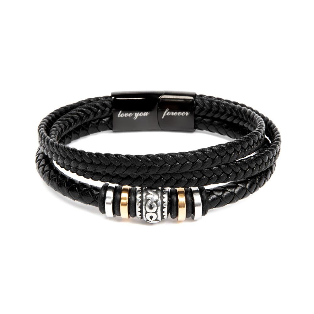 To My Son, Never Forget | Congratulations Bracelet
