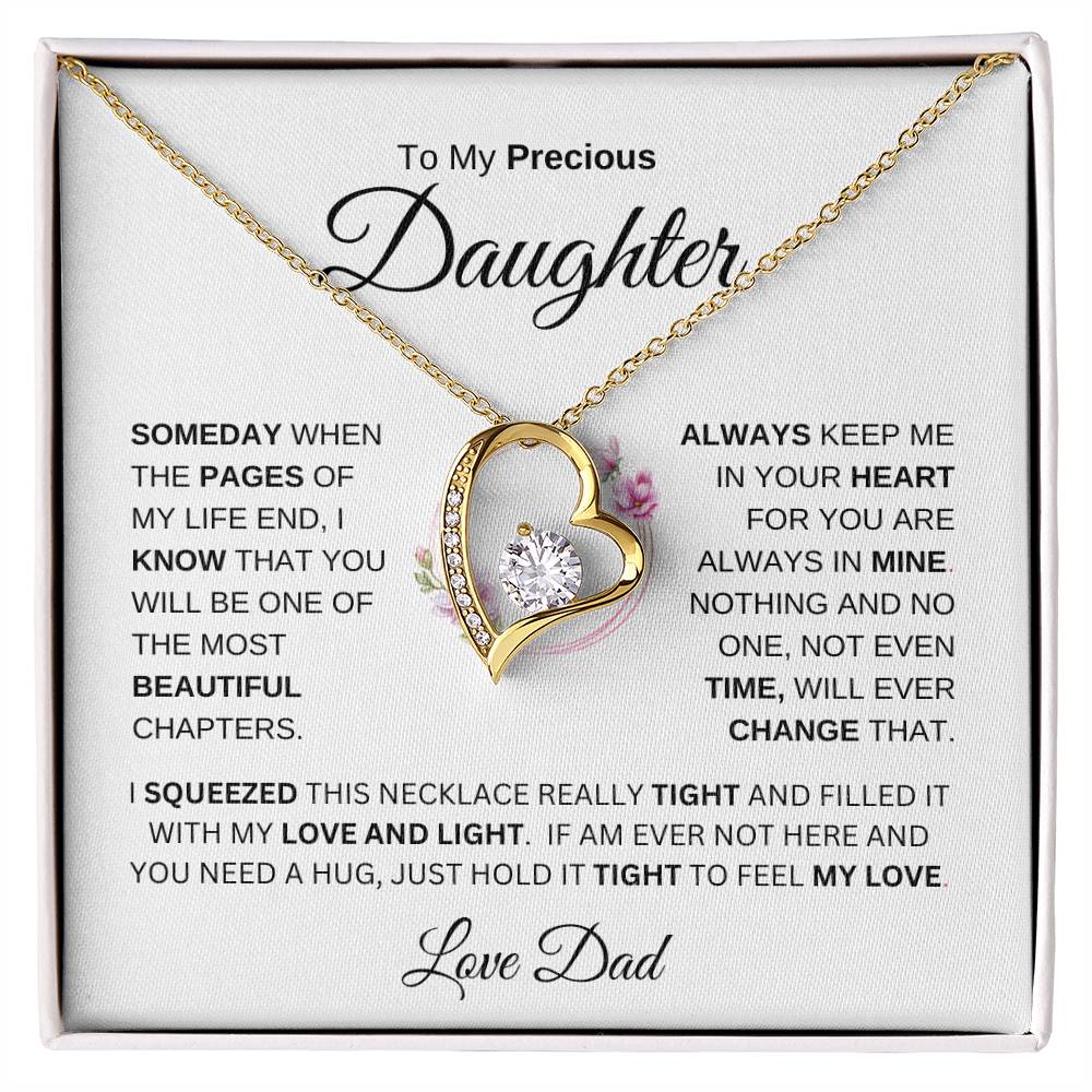To My Precious Daughter | Just Hold This Tight To Feel My Love