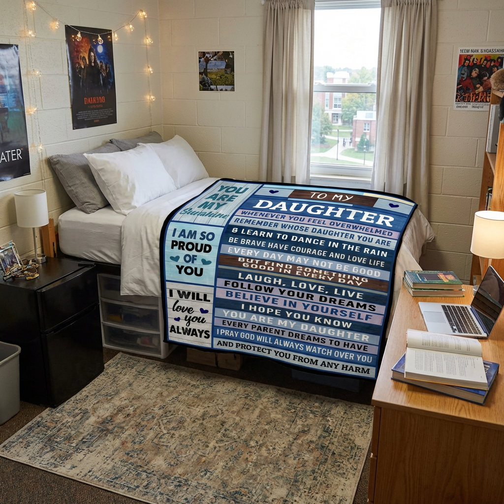 To My Daughter | I’m So Proud of You Gift Blanket