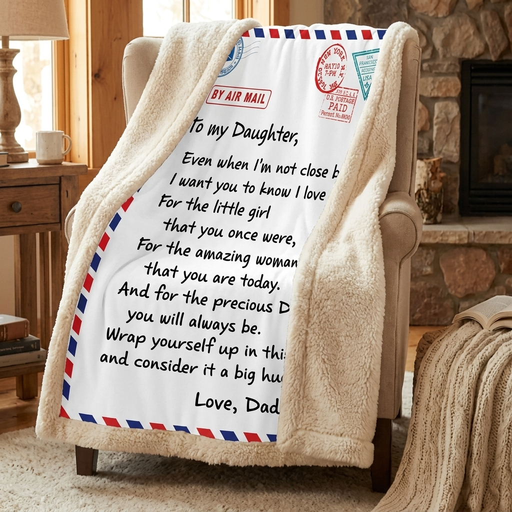 To My Daughter – Wrap Her in Your Love Blanket