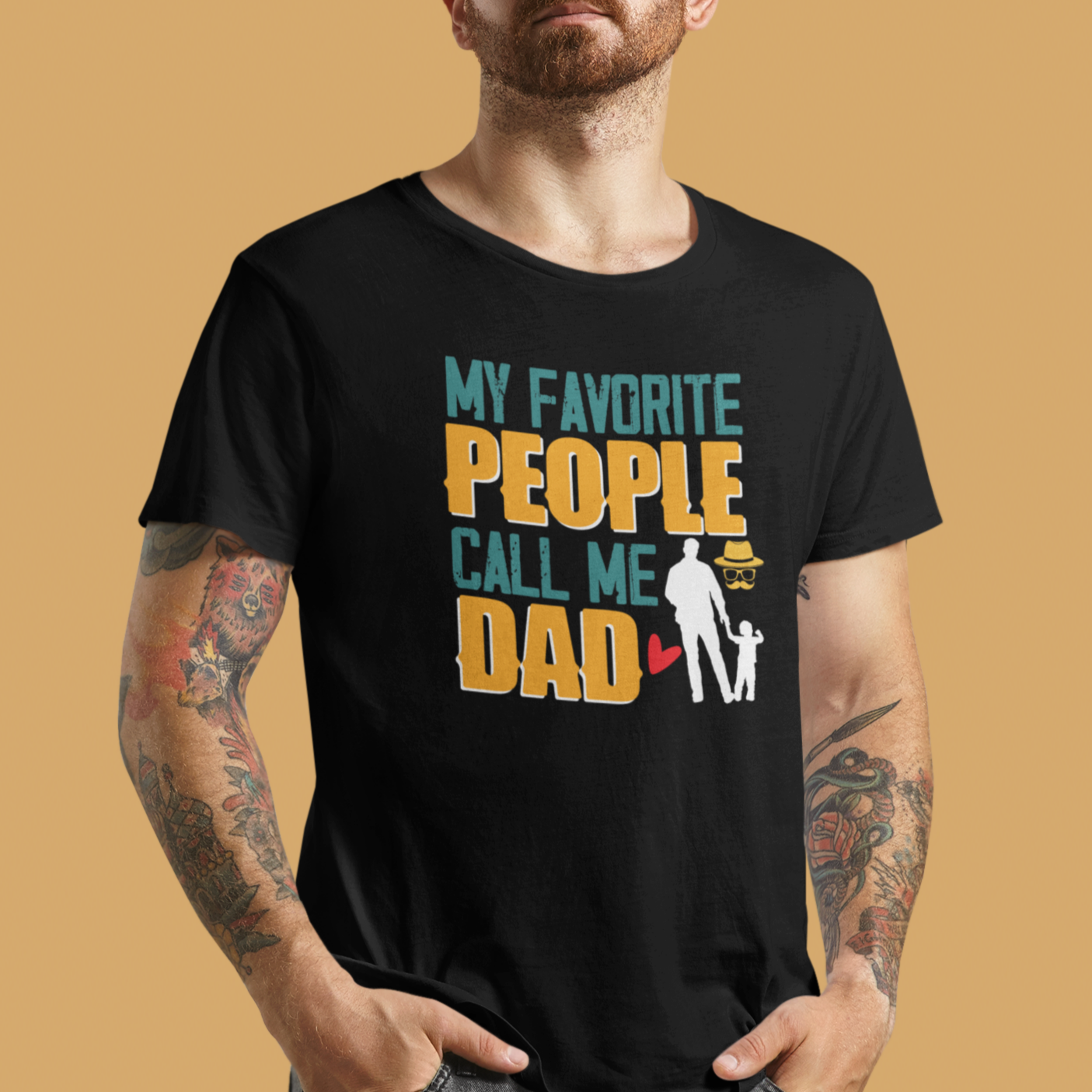 My Favorite People Call Me Dad T-Shirt